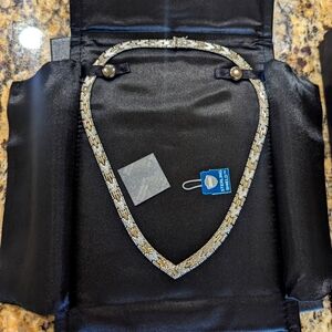 New in box Italian Link Necklace and Bracelet set